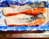 レンジ5分の簡単！野菜と鮭の蒸し焼♪作り方1写真
