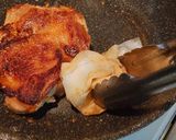 鶏もも肉のゆず照り焼き作り方4写真