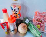＊新玉葱と豚しゃぶ肉のレンジ蒸し＊作り方1写真