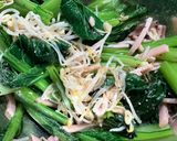 こりこり！！豆もやしと小松菜の中華和え作り方3写真