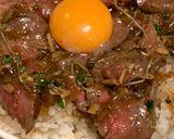 簡単至高のローストビーフ丼　えっ、レンジ作り方35写真