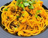 ホッケンミー(福建麺)風　カレーパスタ作り方8写真