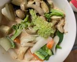 肉無チクワ洋風味噌すき焼き味野菜炒め作り方14写真
