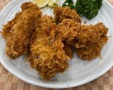 冷凍かきで作るカキフライ作り方5写真