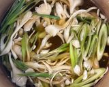 簡単♪白舞茸のかきたま汁作り方2写真