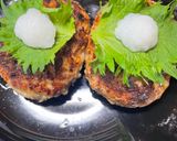 ハンバーグをサッパリ大葉おろしポン酢！作り方3写真