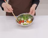 トマトと大葉のカプレーゼ作り方3写真