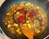 トマト缶不要！カレー粉でキーマカレー作り方5写真