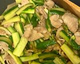 きゅうり大量消費⭐︎うま辛豚丼作り方6写真