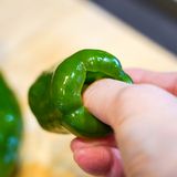包丁いらず!ピーマンとじゃこの甘辛炒め作り方1写真