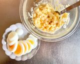 至福のダブルエッグサンド作り方2写真