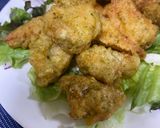 【おつまみ】塩が弾きたてる磯辺鶏皮揚げ！作り方4写真