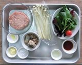 【主菜】さば缶えのきバーグ作り方1写真