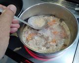 鶏もも肉と冬瓜の白湯風煮込み作り方4写真