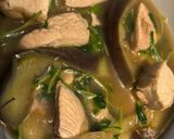 ナス鶏胸肉と厚揚げの柚こしょう煮込み作り方4写真