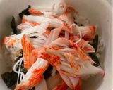 超簡単！カニカマ丼作り方3写真