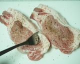 パパッと豚ロース肉のレモン焼き作り方2写真