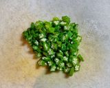 オクラとなめこのわさび麺つゆ和え作り方5写真