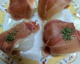 新玉ねぎ・生ハム・チーズのレンチン蒸し作り方4写真