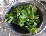 5分！サニーレタスとかまぼこの酢味噌和え作り方1写真