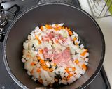 超簡単！大人用ピリ辛離乳食の炒り豆腐作り方2写真