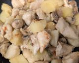 丸ごとにんにくと鶏むね肉とじゃがいも作り方7写真