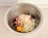 ミートローフ風⭐︎野菜のロールハンバーグ作り方6写真