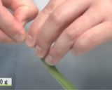 インゲンの梅味噌和え作り方2写真
