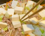 節約に♩豆腐と豚こま肉の中華風うま煮作り方4写真