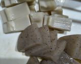 たけのことこんにゃくの煮物作り方1写真
