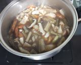芋がら（乾燥ずいき）の煮物作り方12写真