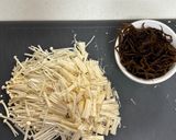 ミネラルたっぷり♡もずくとえのきの腸活スープ作り方1写真