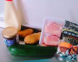 ＊鶏肉とズッキーニとじゃがいものカレー＊作り方1写真