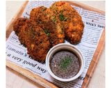 青のりの風味が食欲をそそる鶏ササミフライ作り方8写真