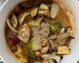 根菜茄子白菜オイ梅マヨ味温野菜サラダ作り方21写真