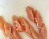 ＊ささみの胡麻にんにく醤油から揚げ＊作り方1写真
