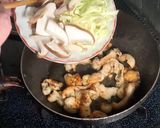 鶏皮とネギの塩焼きうどん作り方2写真