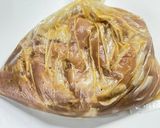肉汁閉じ込める！鶏もも肉の青のり唐揚げ作り方2写真