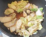 白菜と卵の甘辛すき焼き風煮作り方5写真
