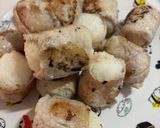 ☆簡単、肉巻きおにぎり☆作り方4写真