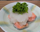 鮭と菜の花のおろし蒸し作り方4写真
