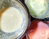 雛祭りの天ぷら ビーツでピンク・抹茶作り方3写真