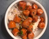 山かけウインナー丼作り方7写真