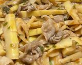 【ビールのお供】豚肉と筍のピリ辛中華炒め作り方4写真
