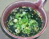 おれの焼肉のたれで超簡単わかめスープ！作り方11写真
