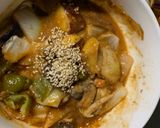 根菜茄子白菜オイトマト炒飯味温野菜サラダ作り方21写真