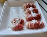 夕飯に!絹揚げと豚バラくるくるのお酢煮作り方4写真