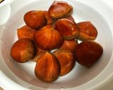 切れ目カンタン☆オーブンで焼き栗作り方1写真
