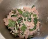 大葉と鶏むね肉のチーズおやき作り方4写真