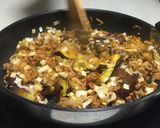 夏に食べたい旨辛ナスの坦々豆乳そうめん作り方9写真